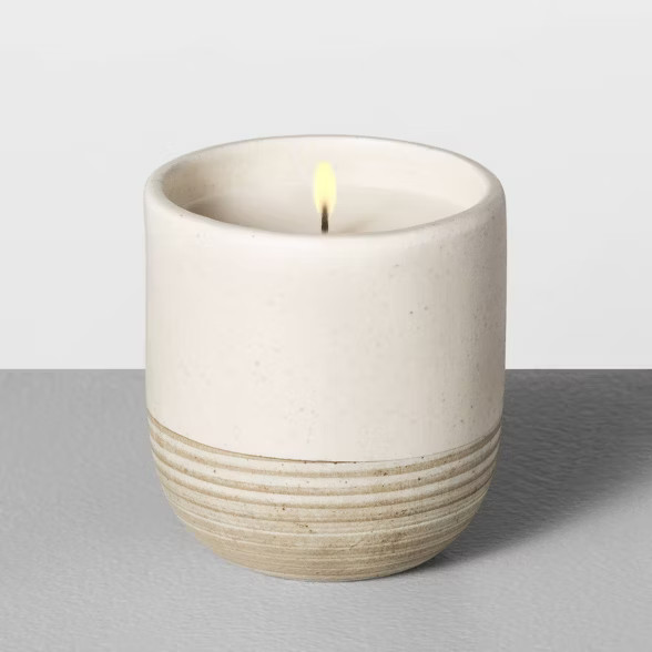 4.2oz Mini Ceramic Candle Fig - Hearth & Hand™ with Magnolia | Target