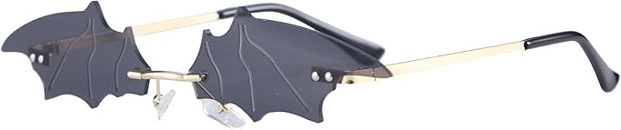 Bat Shaped Sunglasses with UV400 Protection Women Glasses for Party & Birthday | Amazon (US)