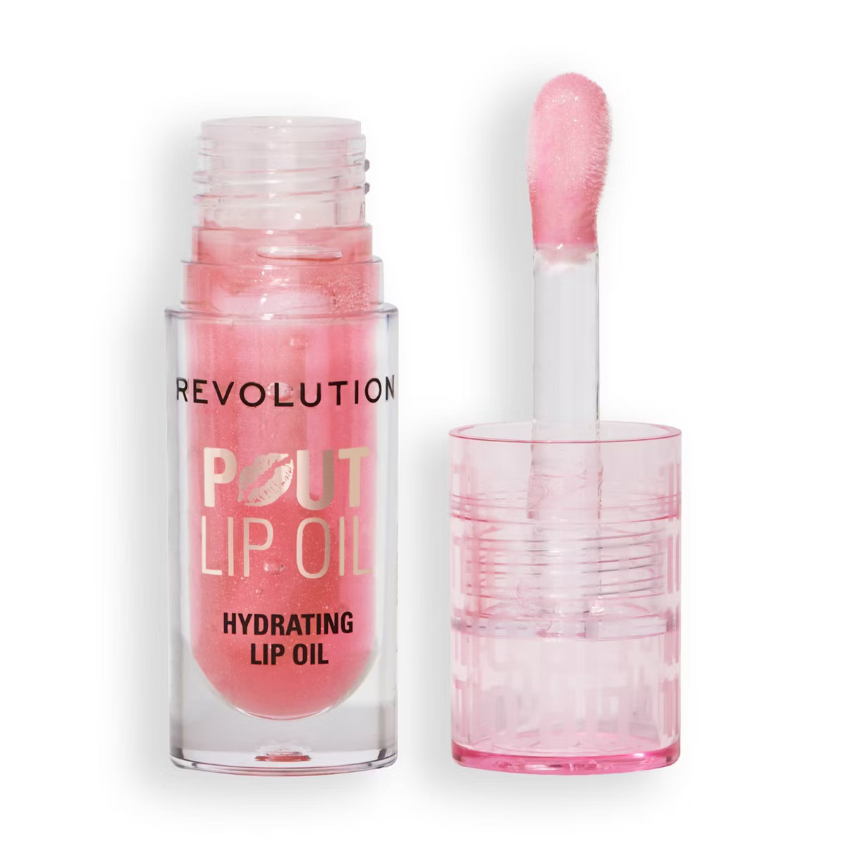 Makeup Revolution Pout Lip Oil - Lychee Clear - 0.1oz | Target
