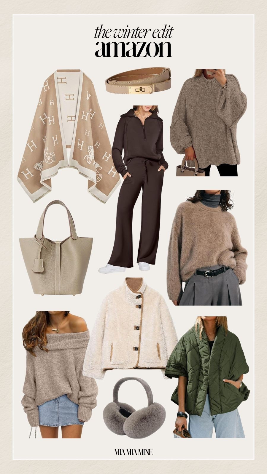 Amazon winter fashion picks
Amazon designer inspired accessories
Amazon  sweaters and shearling jacket
Amazon lounge set on sale  



#LTKootd #LTKSeasonal #LTKActive