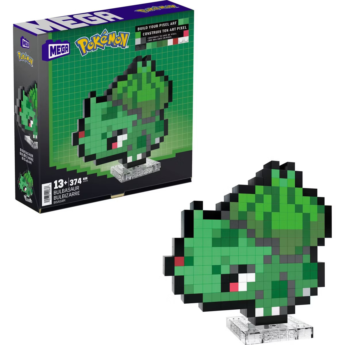 MEGA Pokemon Bulbasaur Building Toy Kit - 374 pc | Target