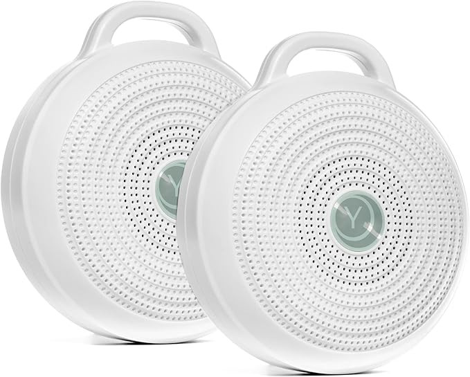 Yogasleep Rohm Portable White Noise Machine for Travel 3 Soothing Natural Sounds + Volume Control... | Amazon (US)