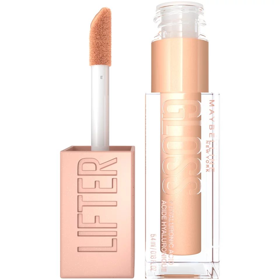 Maybelline Lifter Long-Lasting High Shine Lip Gloss with Hyaluronic Acid, 20 Sun | Walmart (US)