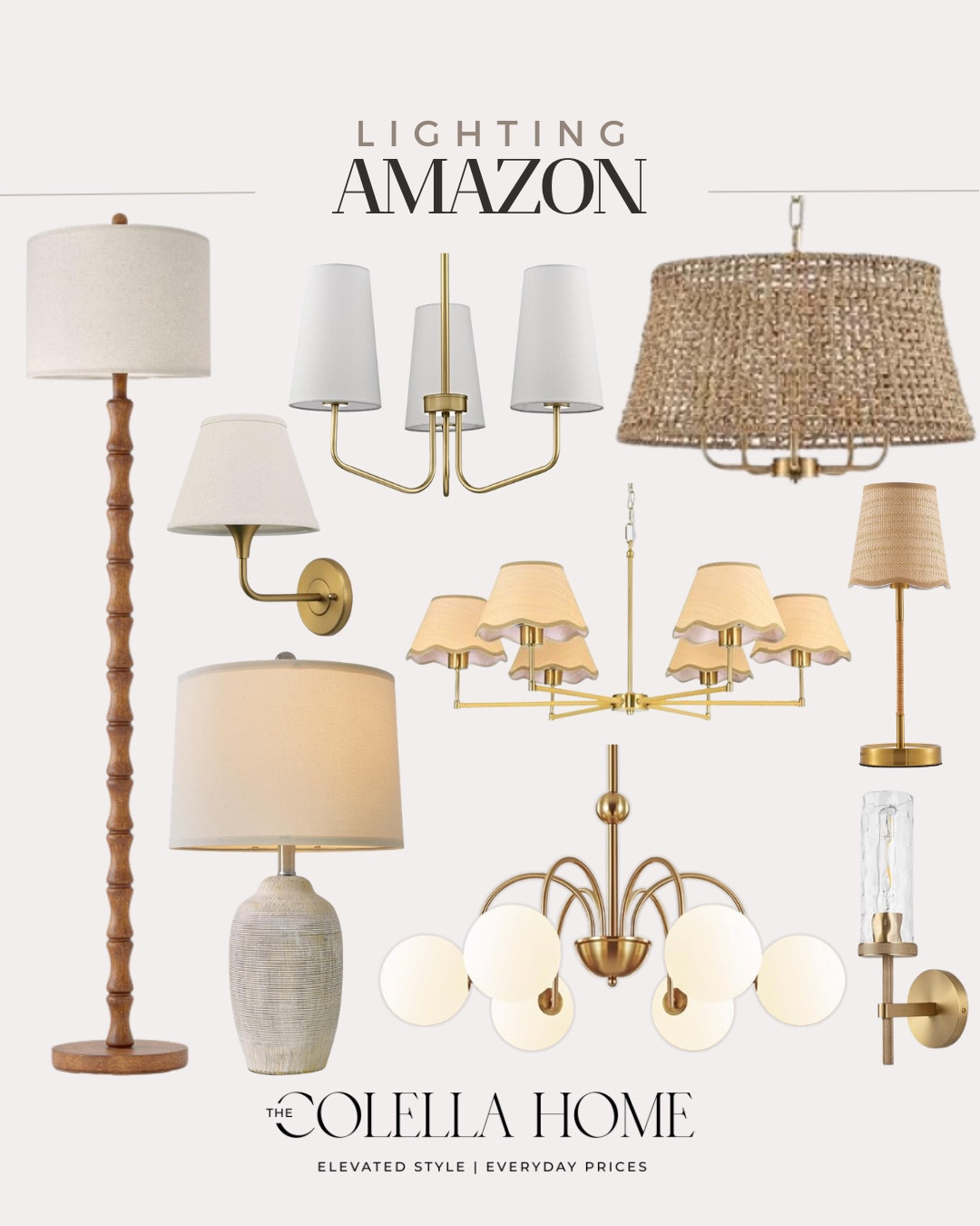Amazon lighting perfect for any space in your home!

Looks for less, home lighting, table lamp, chandelier, floor lamp

#LTKHome #LTKSeasonal #LTKSaleAlert