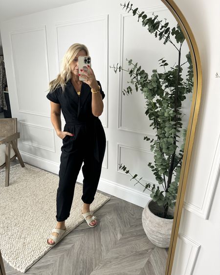Scroll across to the video to learn more about which leg fit you need based on your shape & size. 
For reference I’m a uk 8/10 and I’m wearing either a uk 8 or size small. 
I’m wearing the phase eight jumpsuit in the video but I’ve linked the other two very similar jumpsuits that I also show. 

#LTKstyletip #LTKsummer #LTKuk