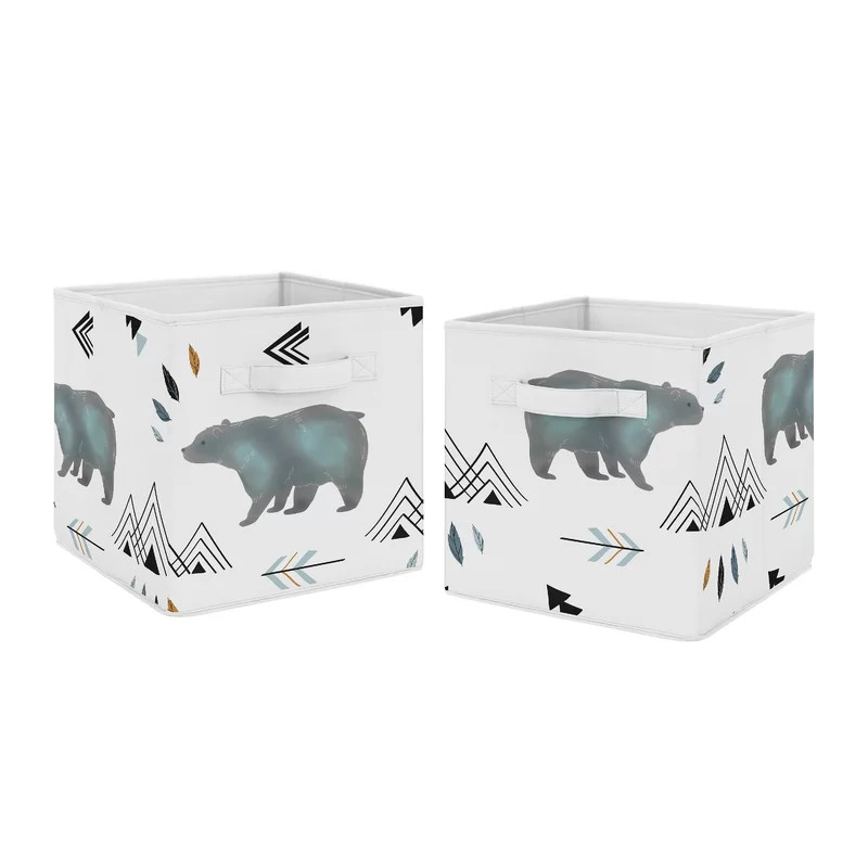 Bear Mountain Fabric Bin | Wayfair North America