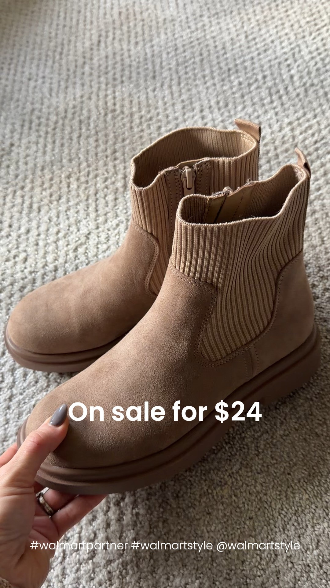 Back in stock!! The cutest boots from @walmartstyle ! #walmartpartner

Comes in black too! #walmartstyle

#LTKHoliday #LTKPetite