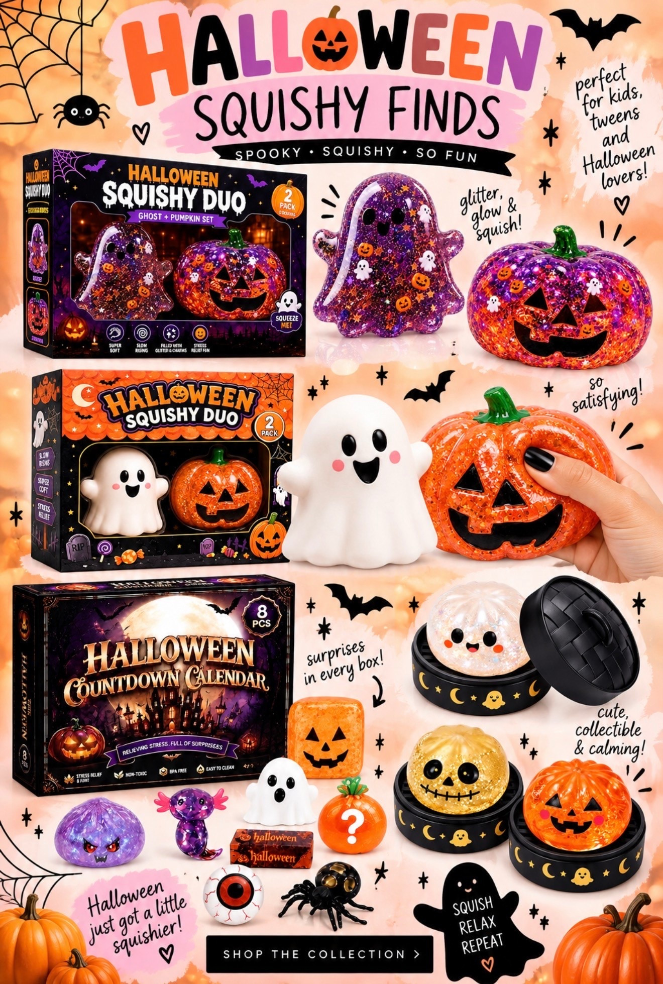 Love the Halloween squishy toys for kids!

#LTKKids