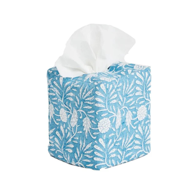 Jasmine Tissue Box Cover | Cailini Coastal