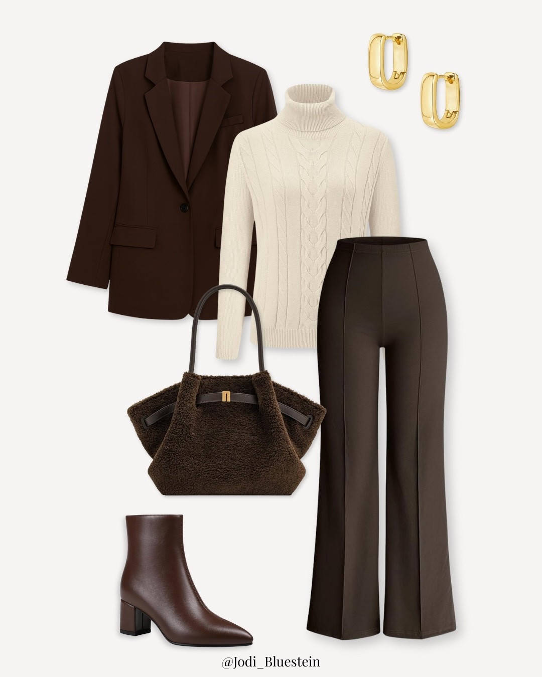 Elevate your style with this chic turtleneck sweater, blazer, and wide leg pants. The perfect fall look for a day at the office.

#LTKFindsUnder50 #LTKWorkwear #LTKootd