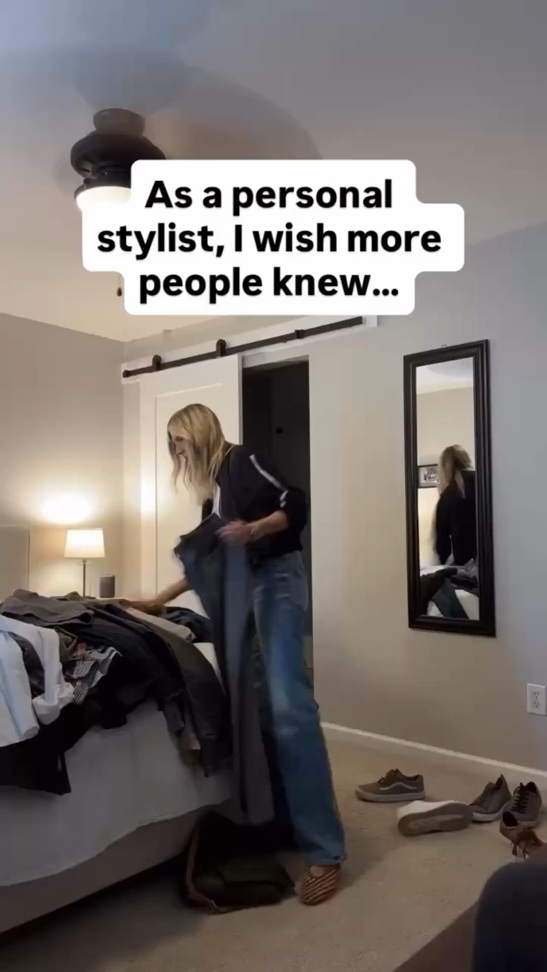 You don’t need a whole new wardrobe to feel instantly more polished — you just need the right foundation pieces that work overtime for you. 

Here are the 5 key pieces I recommend to every client who wants to feel confident and pulled-together every day: 
1️⃣ A perfectly tailored blazer – instantly elevates denim, dresses, or workwear. 
2️⃣ Dark-wash jeans – versatile enough for coffee runs and dinner dates. 
3️⃣ A go-to neutral shoe – that pairs with nearly every outfit in your closet. 
4️⃣ An effortless statement accessory – the piece that makes even basics feel styled. 
5️⃣ A layering top in your best color – the one that flatters your skin tone and works under jackets or on its own. 

When you have these 5 in rotation, you can mix, match, and style them a dozen different ways — making “I have nothing to wear” a thing of the past. ✨ 
Let’s find your 5 pieces and build from there. 📅 Book your style session through the link in bio, and let’s make getting dressed the easiest part of your day.