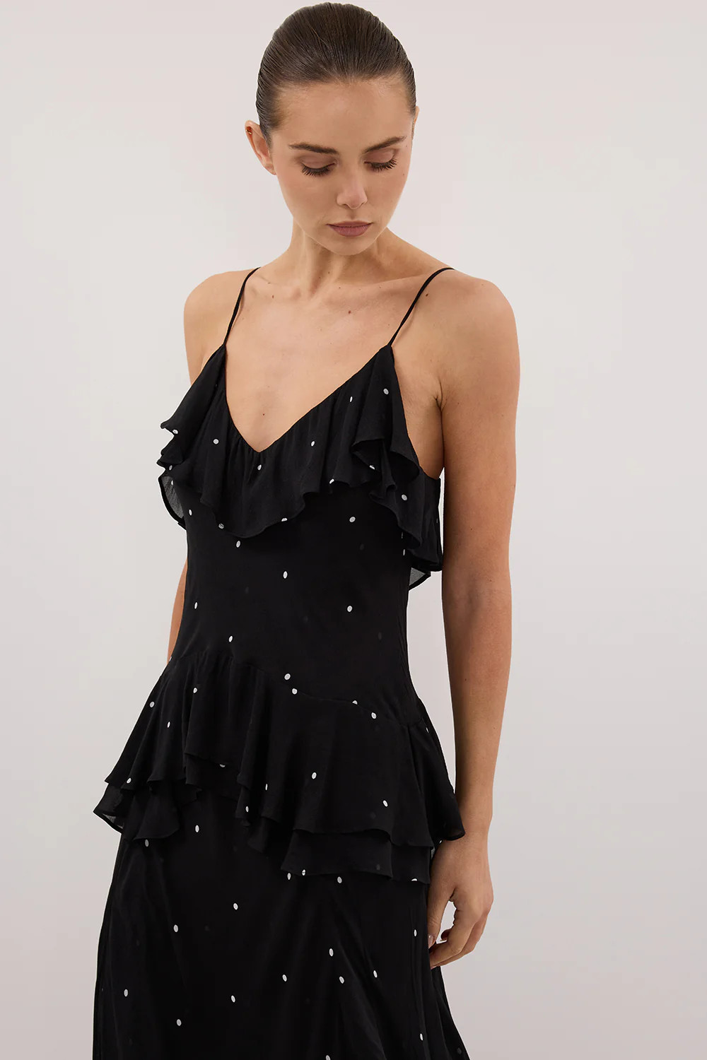 MELROSE BLACK SPOT GGT MAXI DRESS | DISSH