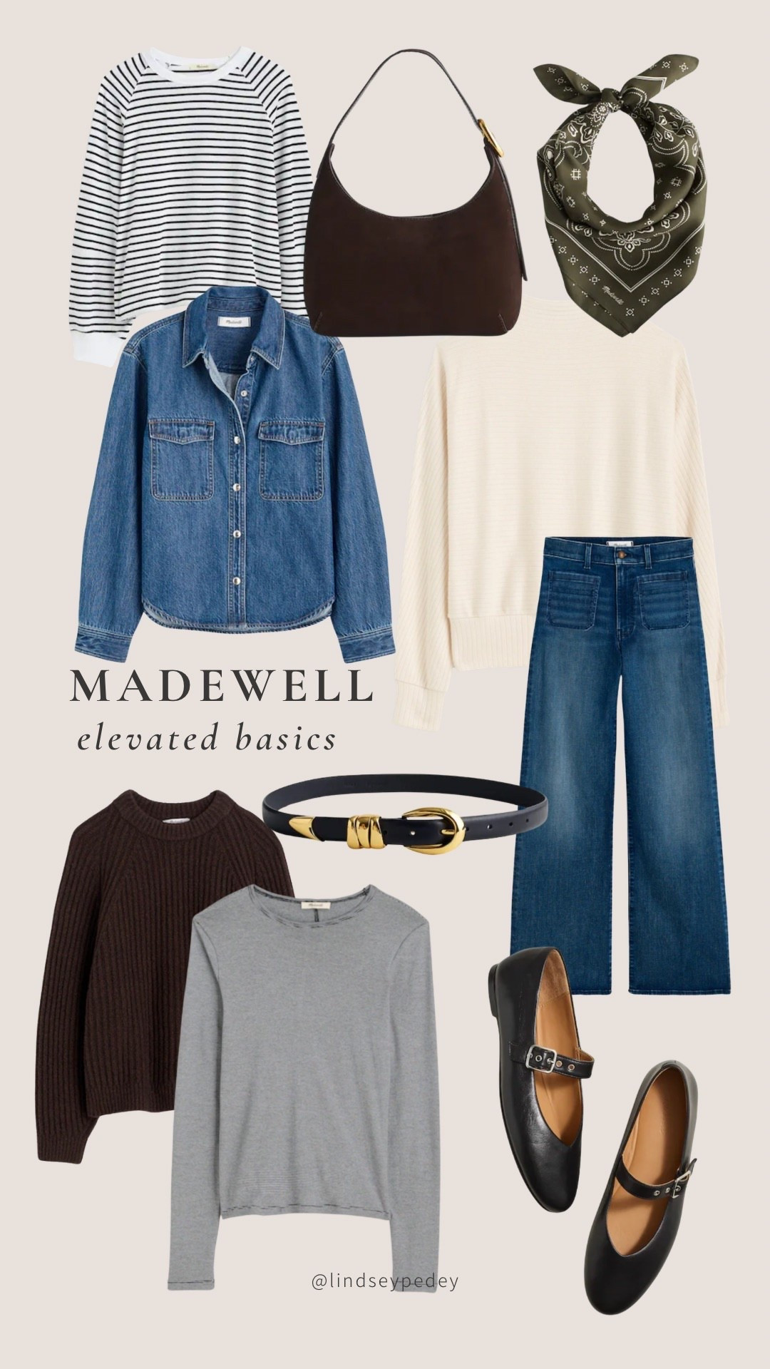 Madewell elevated basics 🤎

Transitional spring style, Madewell denim, light sweaters, Madewell best sellers 

#LTKSeasonal #LTKFindsUnder100 #LTKFindsUnder50
