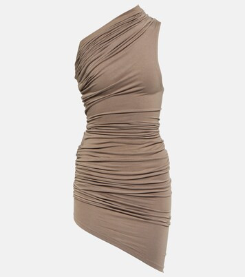 One-shoulder jersey minidress | Mytheresa (INTL)