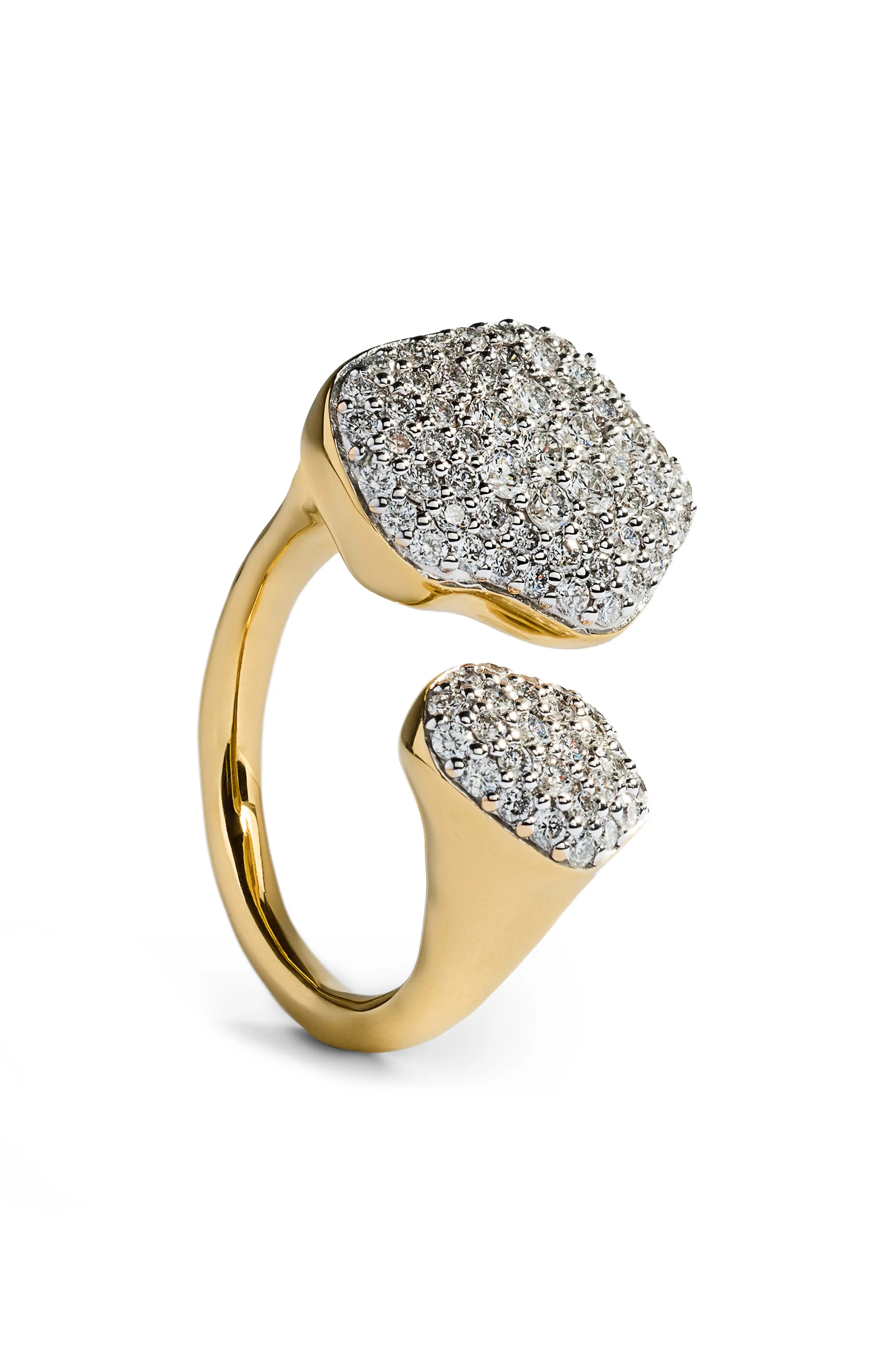 Odyssey Pavé Lab Grown Diamond Open Ring (Online Trunk Show) (Women) | Nordstrom | Nordstrom