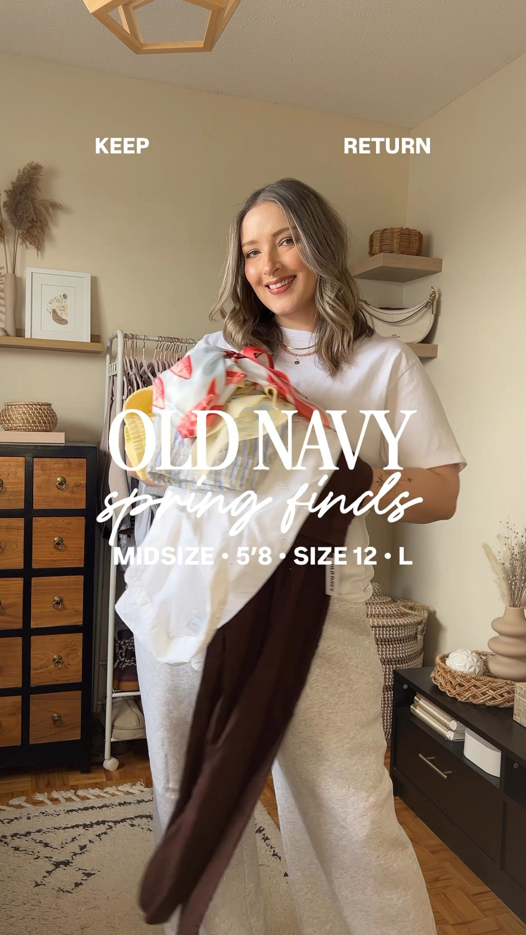 Midsize Old Navy spring haul! Canadian links under “similar products"
Striped shorts - TTS, L
Yellow shorts - L
Brown linen pants - L Tall
White eyelet button up shirt - L (very see through, returning
Butter yellow bag is such a fun shape, and the patterned scarves are affordable & trendy for spring!


#LTKmidsize #LTKsummer #LTKsale