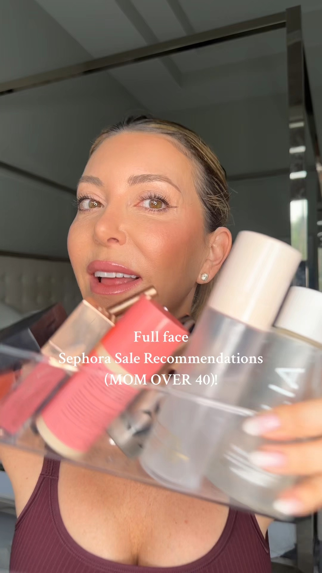 GRWM full face of Sephora
sale recommendations! 

#LTKFindsUnder100 #LTKBeauty #LTKOver40