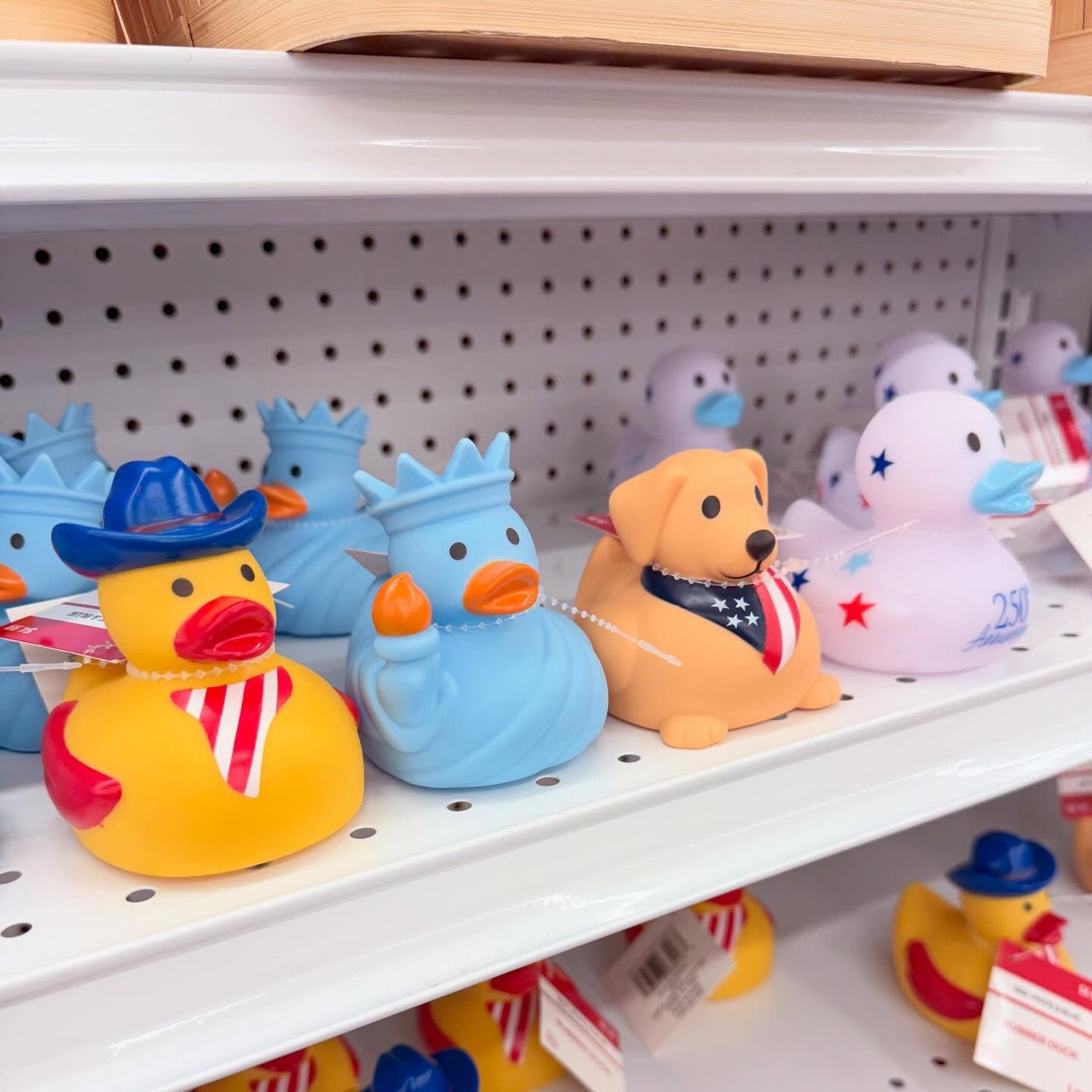 Stars, stripes, and the cutest little splash 🦆🇺🇸✨

These festive rubber ducks from Michaels are the unexpected Fourth of July find you didn’t know you needed 🙌 Perfect for party decor, pool days, baskets, or just adding a little extra fun to your celebration ❤️🤍💙

Trust me… they’re a must for the holiday 🇺🇸



#FourthOfJuly #MichaelsFinds #HolidayFun #PartyDecorIdeas #SummerCelebration

#LTKSwim #LTKKids #LTKSeasonal