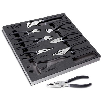Powerbuilt 8 Piece Pro Tech Pliers Set | Target