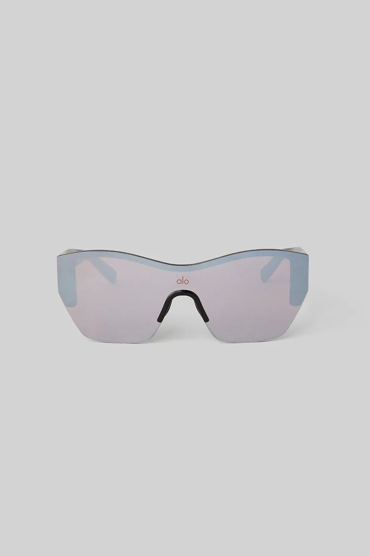 Stunner Sunglasses - Pink Mirror/Black | Alo Yoga