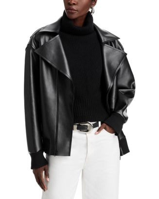 Norma Kamali Oversized Moto Jacket  | Bloomingdale's Women | Bloomingdale's (US)
