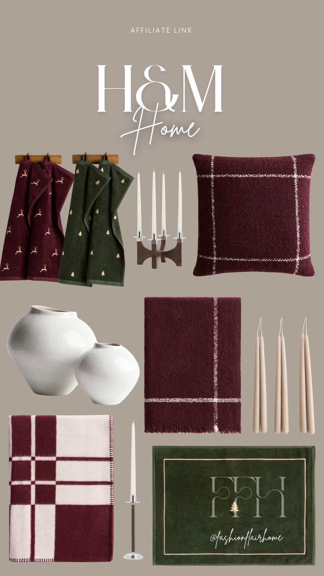 H&M’s holiday collection is so beautiful! The colors are stunning 😍 I have a feeling these pieces will sell out quickly, so if you love them, don’t wait until closer to Christmas to grab them!

#LTKhome