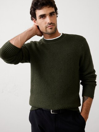 Cozy Textured Sweater | Banana Republic Factory