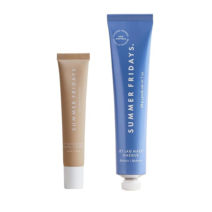 Summer Fridays Lip Butter Balm Day/Night Hydrating Lip Mask - Shea Butter, Vegan - Vanilla (0.5 O... | Amazon (US)