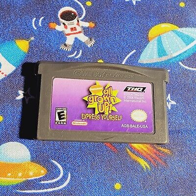 Rugrats All Grown Up Nintendo Gameboy ADVANCE GBA Tested AUTHENTIC  | eBay | eBay US