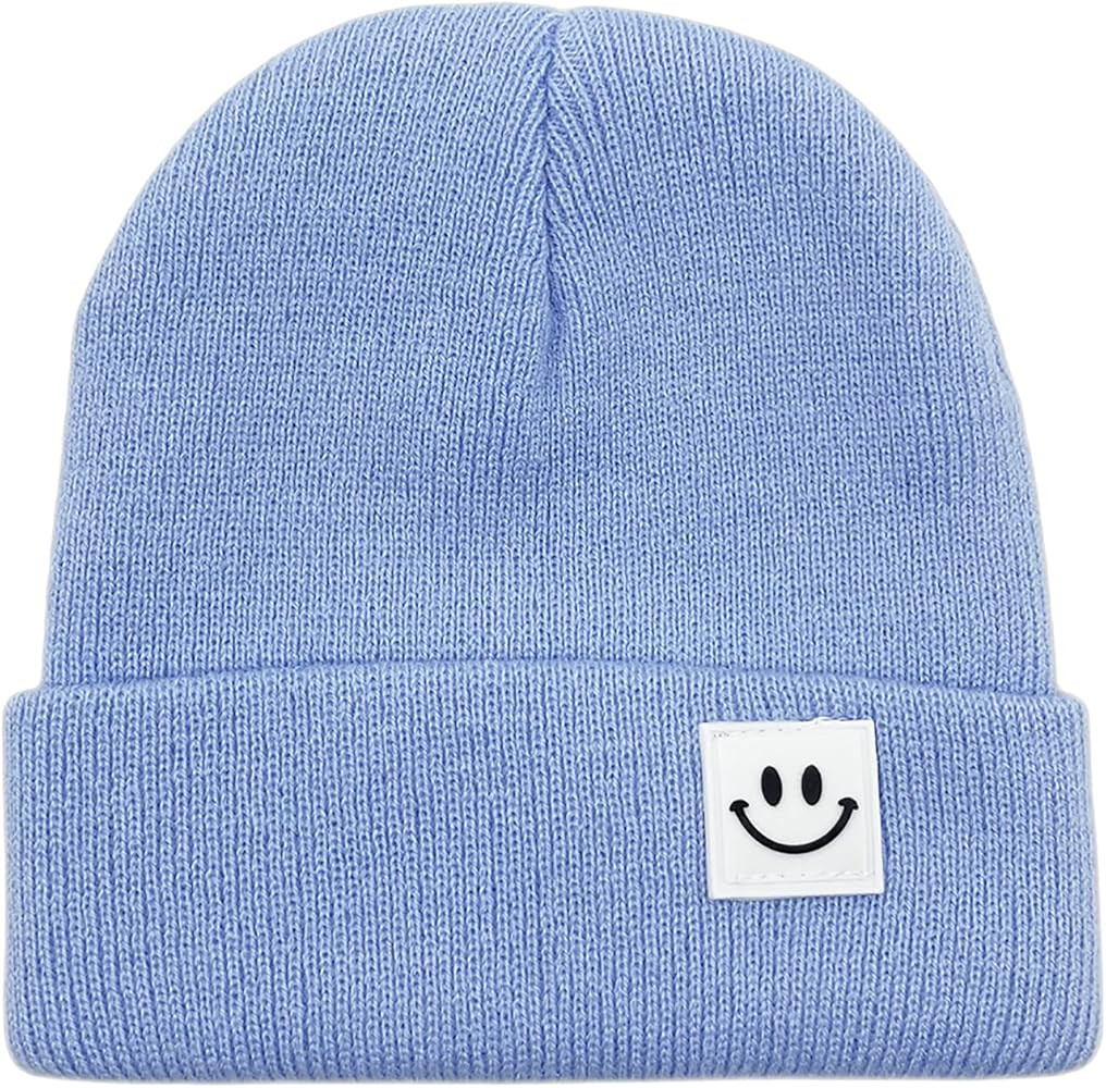AJG Toddler Kids Beanie Caps,Soft Warm Baby Knitted Winter Hat for Boys Girls | Amazon (US)