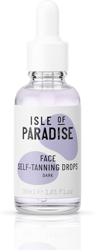 Isle of Paradise Self Tanning Drops - Color Correcting Self Tan Drops for Gradual Glow, Vegan and... | Amazon (US)