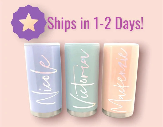 Personalized Metal Can Cooler - Bridesmaid Proposal Gifts - Best Woman - Man of Honor - Beer Hold... | Etsy (US)