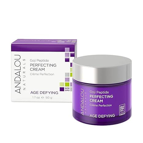 Andalou Naturals Goji Peptide Perfecting Cream, 1.7 oz | Amazon (US)