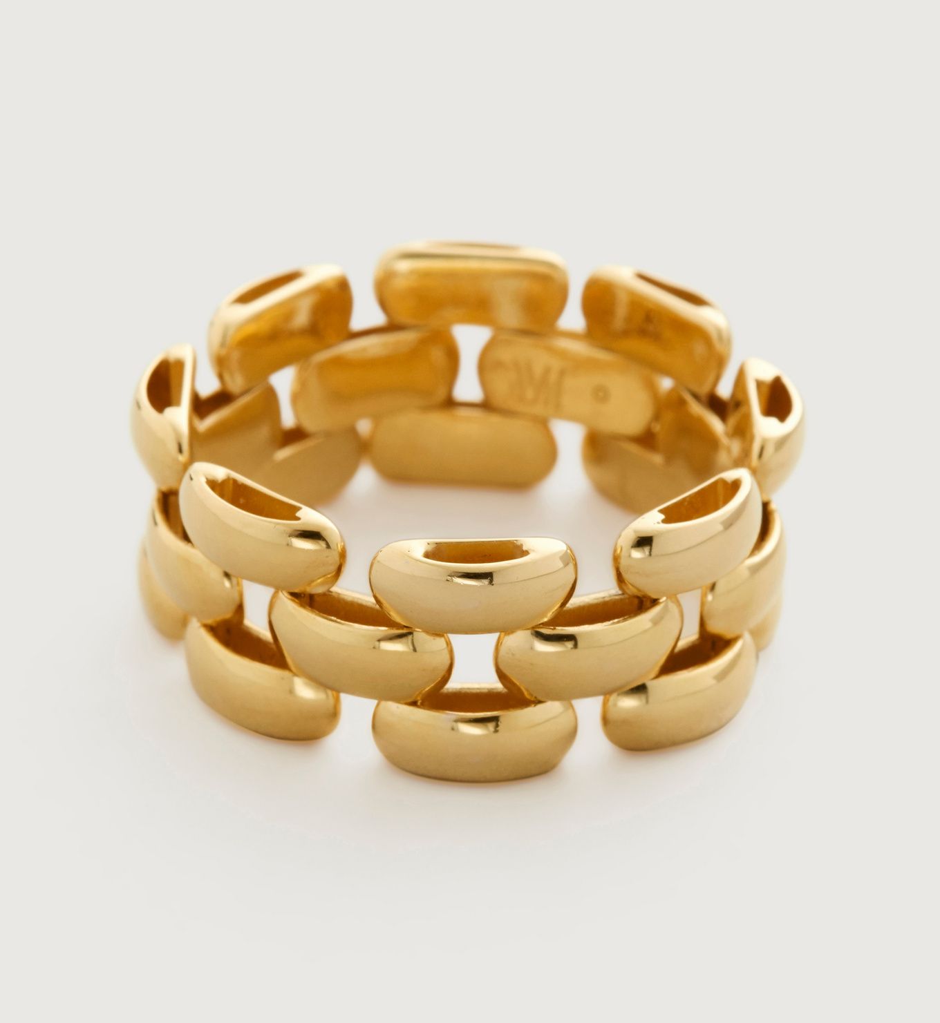 Heirloom Woven Chain Ring | Monica Vinader (US)