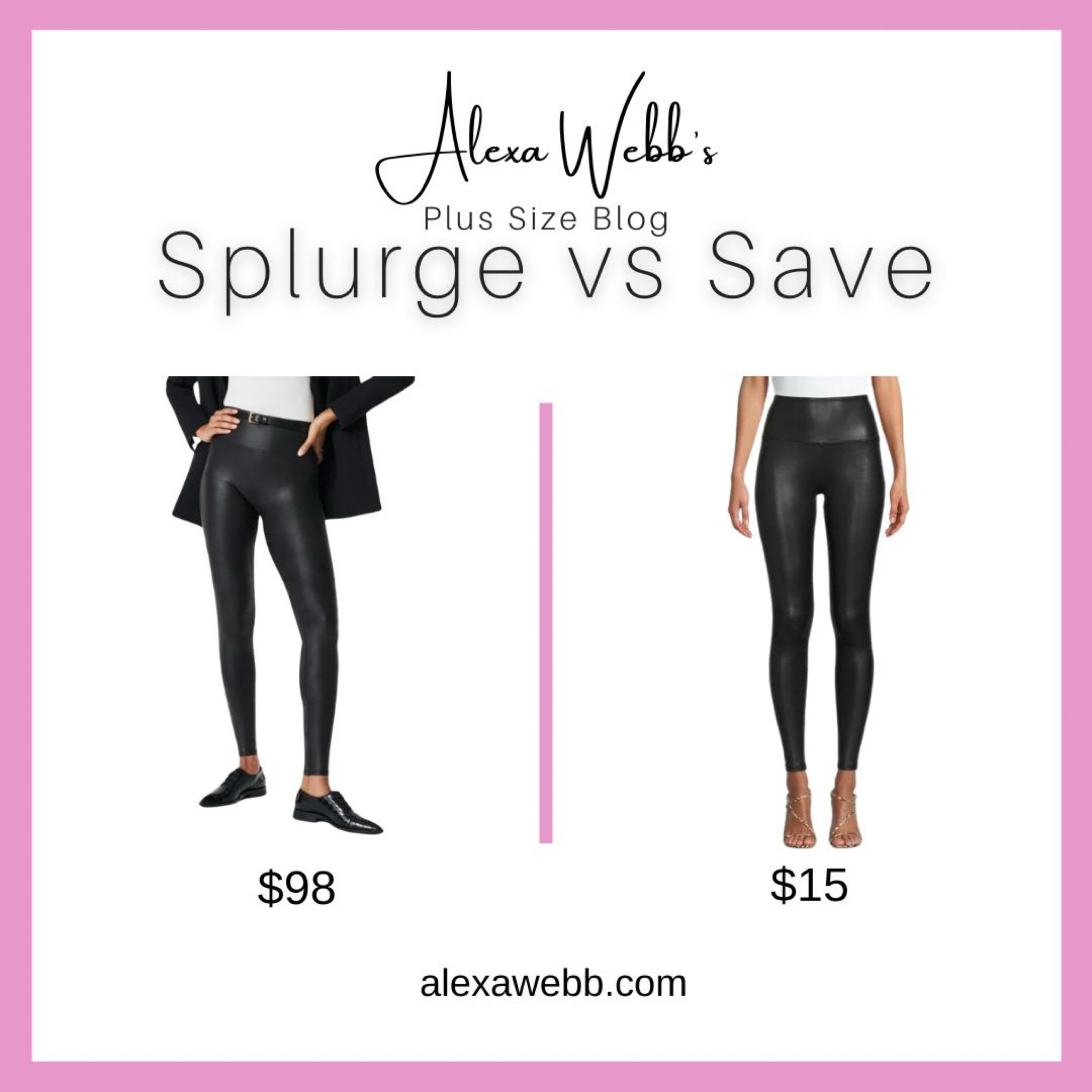 Splurge Vs Save by Alexa Webb #plussize

#LTKstyletip #LTKover40 #LTKplussize