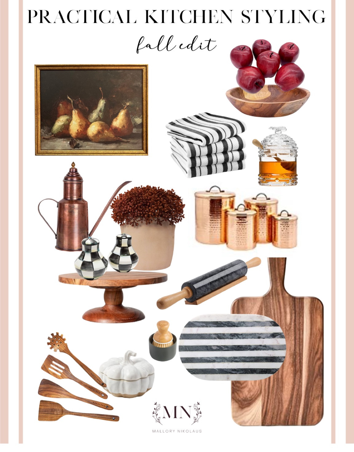 Kitchen Styling Essentials | FALL EDIT 

#LTKSeasonal #LTKunder50 #LTKhome