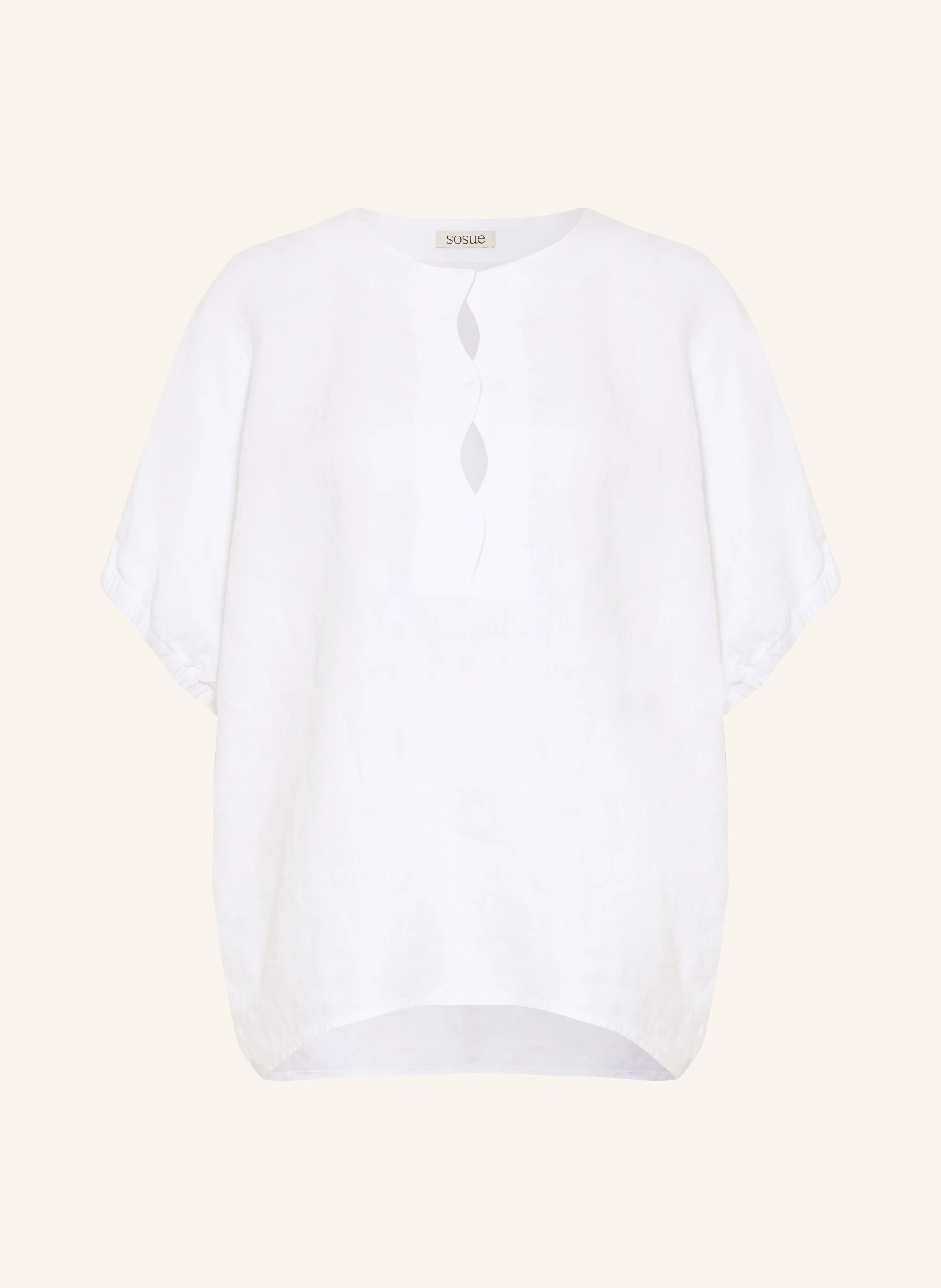 SoSUE Blusenshirt aus Leinen in weiss | Breuninger (DACH)