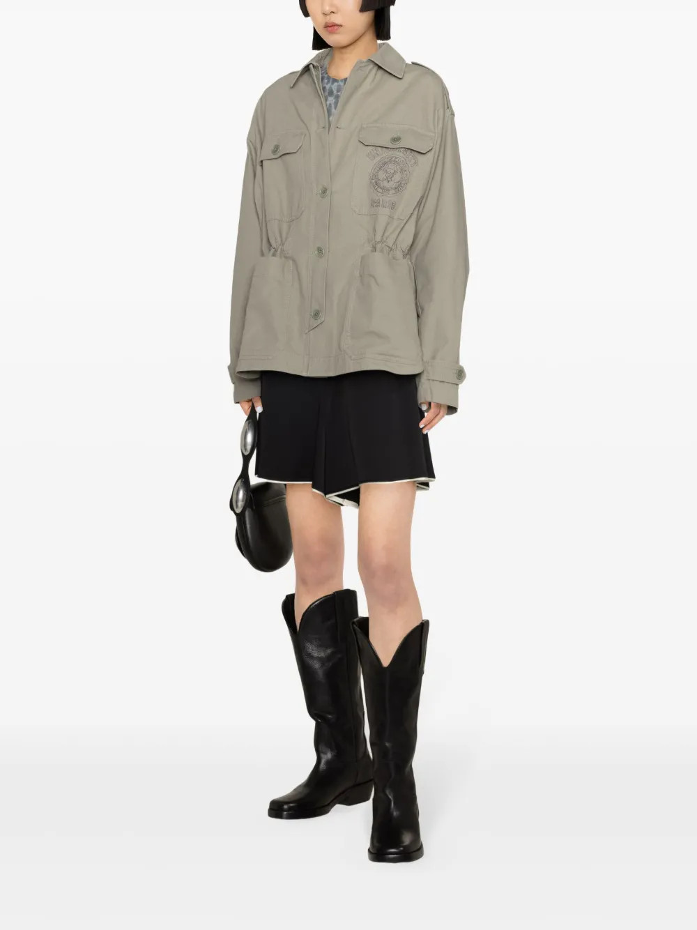 Zadig&Voltaire Kemi Organic Cotton Jacket - Farfetch | Farfetch Global