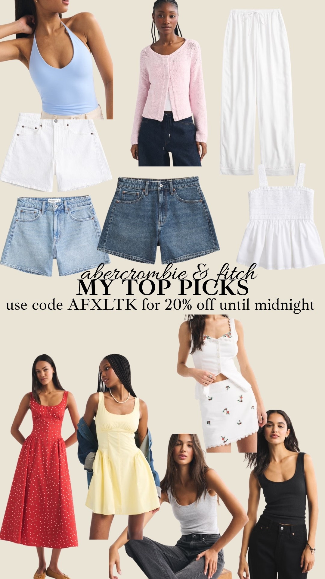 Final few hours of the exclusive discount my darlings and omg my top picks/pieces you guys have been bulk buying 👏🏻 use code AFXLTK until midnight 25th April for 20% off!

#LTKgrwm #LTKootd #LTKMidsize