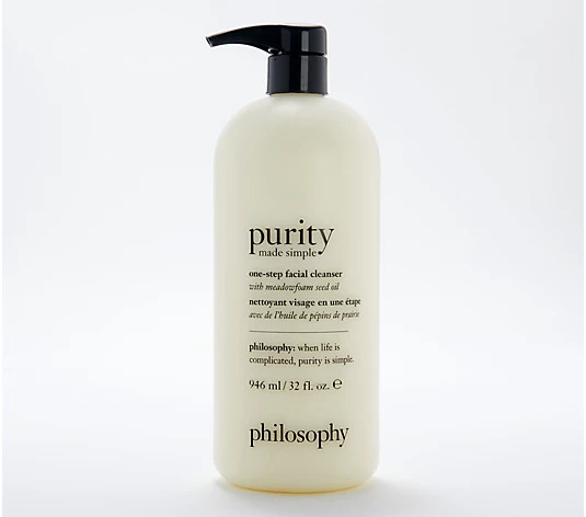 philosophy super-size 32-oz purity made simple cleanser | QVC