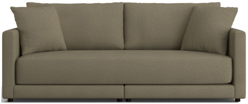 Gather 2-Piece Sofa with Bench Cushion + Reviews | Crate & Barrel | Crate & Barrel