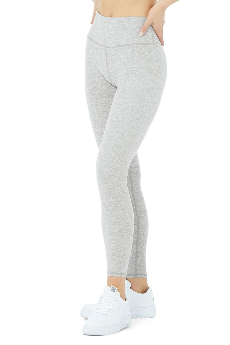 Alosoft High-Waist 7/8 Highlight Legging | Alo Yoga (US)