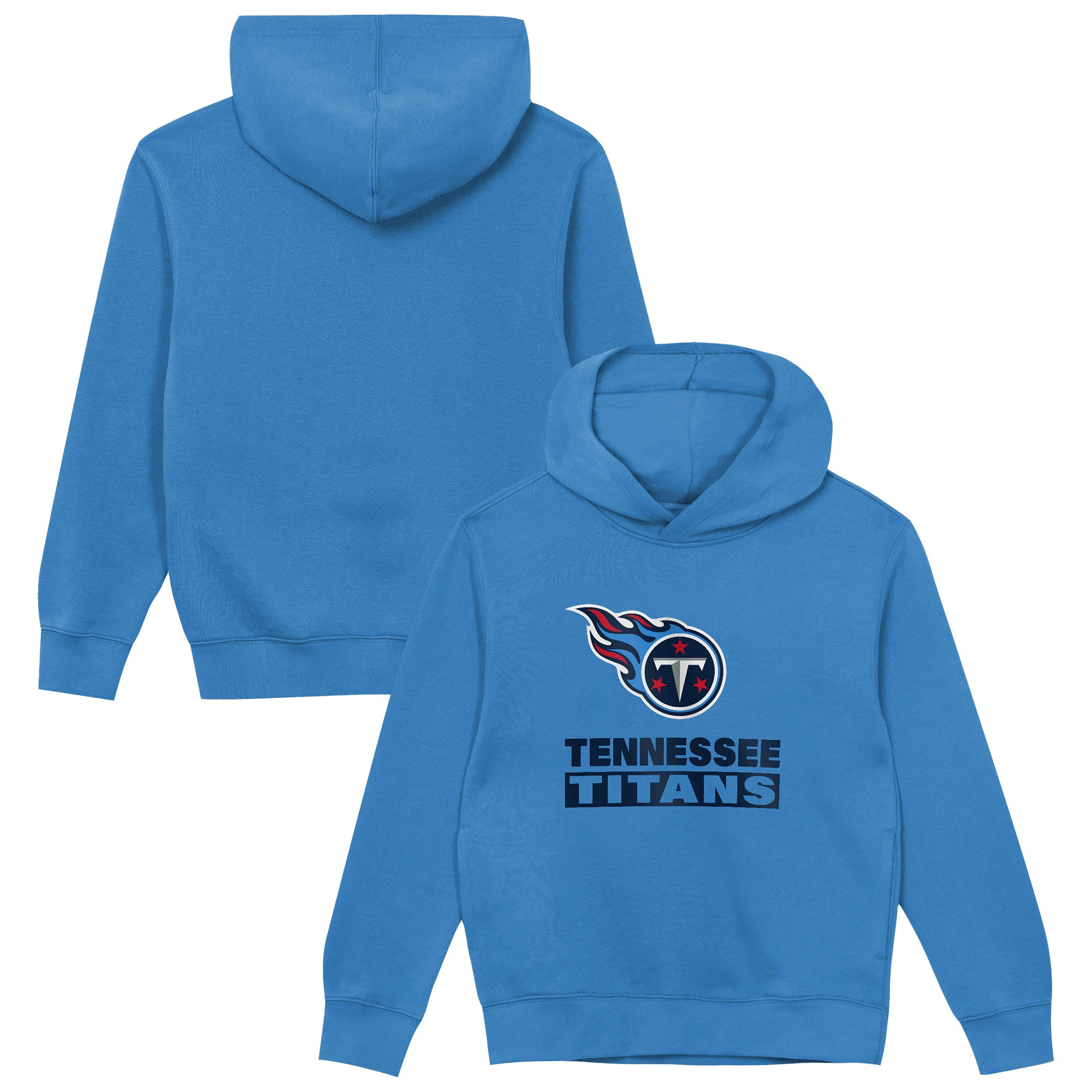 Toddler Tennessee Titans  Outerstuff Light Blue Back to Basics Hoodie | NFL Shop