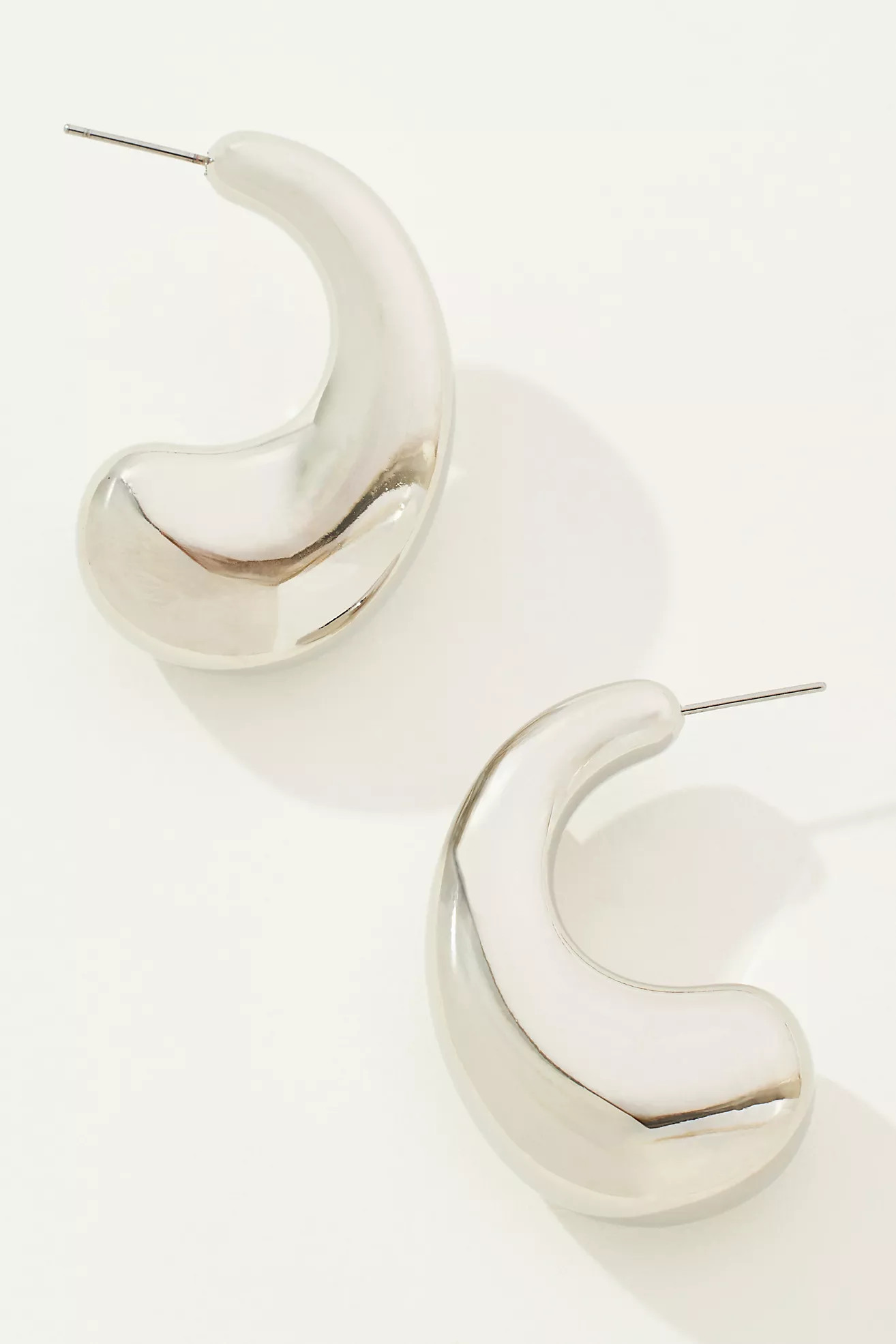 Thick Curved Bean Drop Earrings | Anthropologie (US)