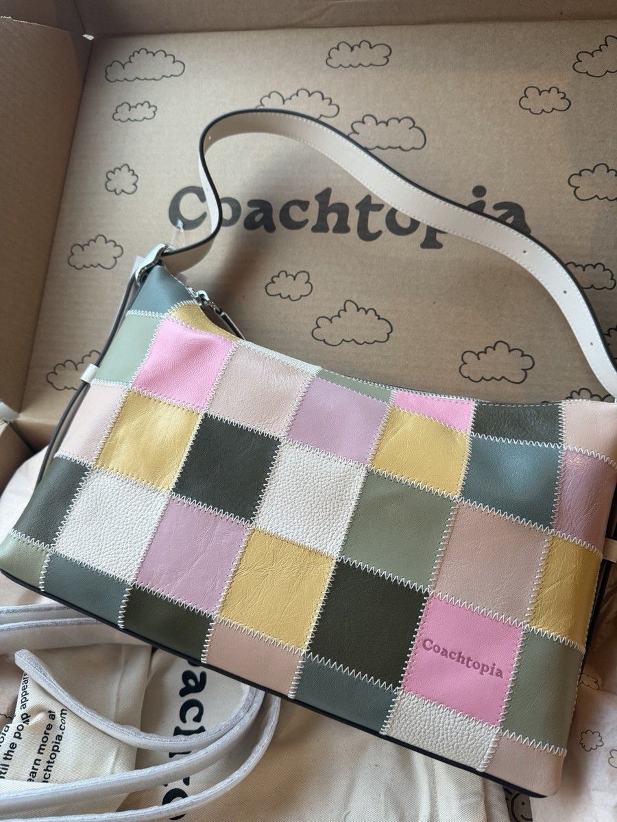 NWT Coachtopia Alter Ego Pink Olive Shoulder Bag | eBay | eBay US