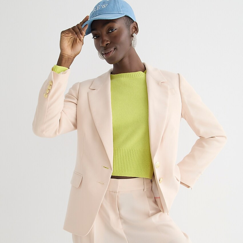 Willa blazer in city crepe | J. Crew US