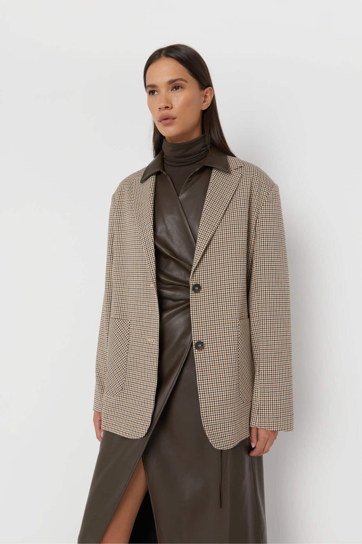 OVERSIZED PLAID BLAZER        5.0 star rating   3 Reviews          $82  Flash Sale 20% Off - Auto... | OAK + FORT