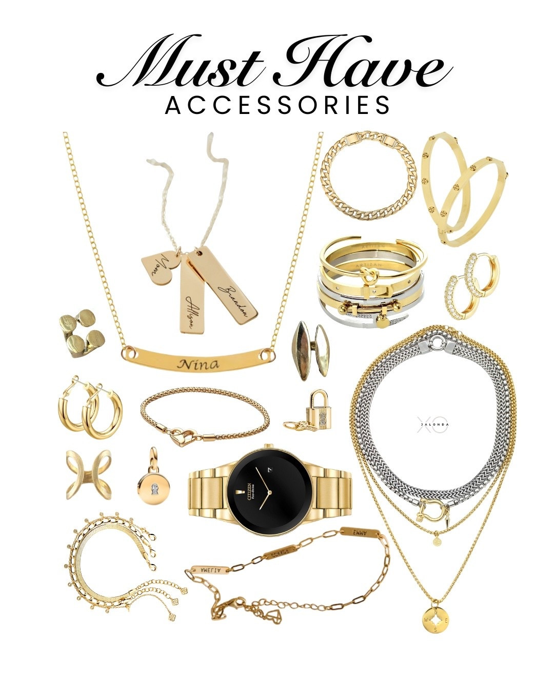 accessories must-haves

#accessories #fashion #bracelets #fashion #fashionaccessories #earrings #neacklace #partyat50 #midlife #jewelries #rings #fashionablejewelries

#LTKStyleTip #LTKParties #LTKOver40