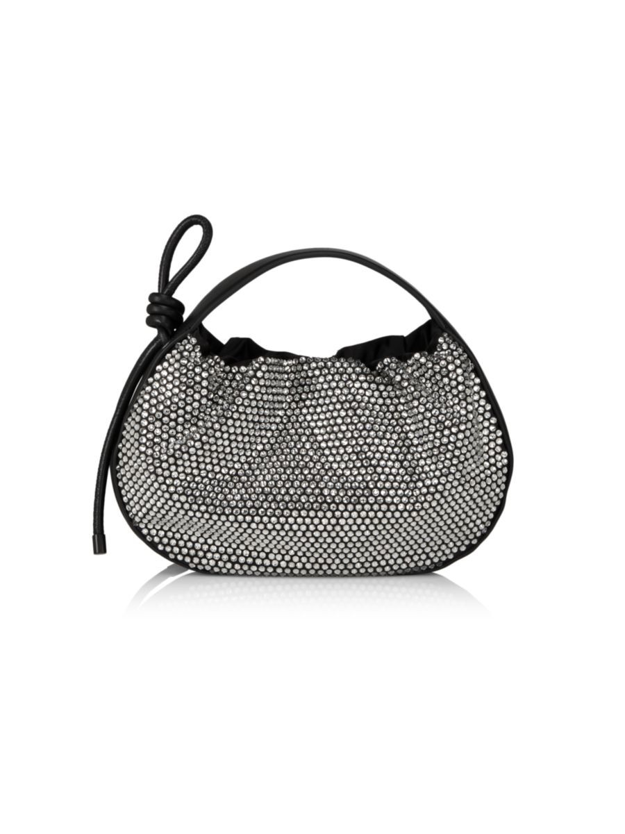 Origami Mini Satin & Crystal Bag | Saks Fifth Avenue
