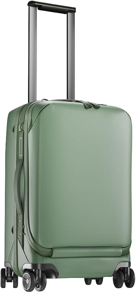 Peak Design Roller Pro Carry-On, Sage, Expandable Small Suitcase with Wheels, Carbon Fiber Handle... | Amazon (US)